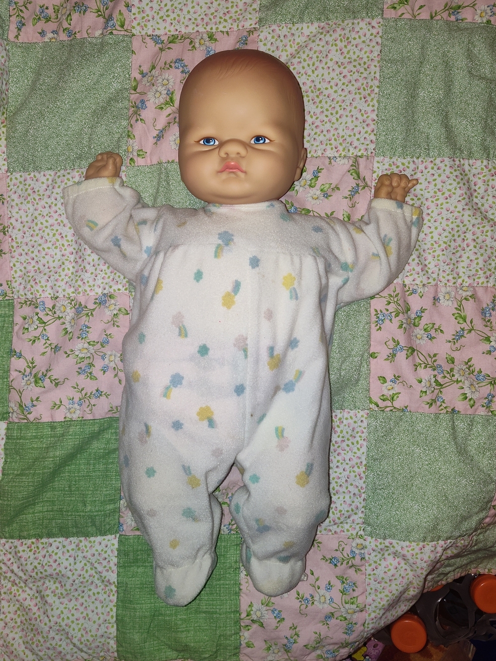 Vintage Precious Playmates Welcome Home Baby Doll